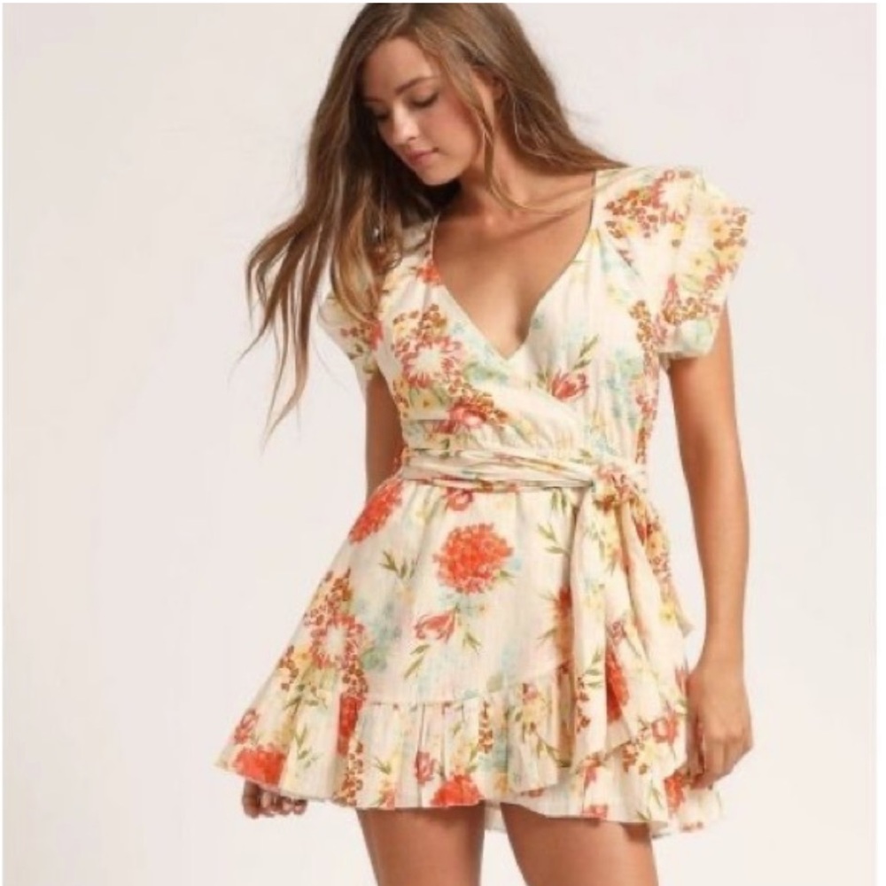 NWT! Cleobella floral mini dress, size XS